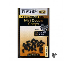 Двойни кримпове FilStar Premium Rig Mini Double Crimps 5 мм 25 бр