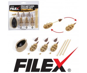 Метод фидер комплект Filex Pro Method Feeder Set 20-70g с калъп