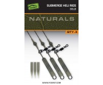 Хеликоптер монтаж Fox Edges Naturals Submerge Heli Rig 3 бр