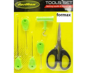 Игла, бургия, ножица и кука комплект FORMAX за шаранджийски риболов