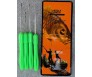 Игла и бургия Osako Set Carp IV фосфоресциращи дръжки, комплект 4 бр
