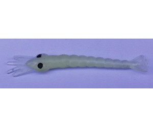 Изкуствена ларва Lepis Sea Worm 3 см фосфоресцираща 30 броя за море
