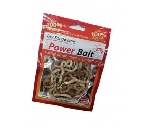 Изсушени морски червеи Power Bait Fish за зарган и ципура ORCA