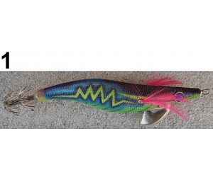Калмарка с тракалка HAND MADE SQUID GAME за морски риболов 13.5 см