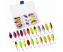 Комплект клатушки Troutlook Trout Spoon Set – 21 броя по 3 г пъстърва