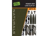 Комплект монтажи Fox Edges Naturals Power Grip Lead Clip Kit 7
