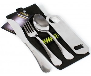 Комплект прибори за хранене - FilStar Travel Cutlery Set калъф
