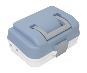 Куфар за риболовни такъми ORCA PLASTIC 1-2-3 рафта с полици