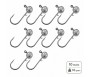 Кутия с джиг глави Fish-Xpro Jighead Assortment 50 бр. 5–18 г