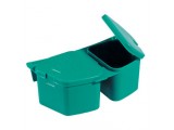 Кутия за стръв Plastica Panaro двукомпонентна с клипс за колан