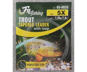 Лидер за мухарка монофилен FILEX Tapered Leader 2.75 метра