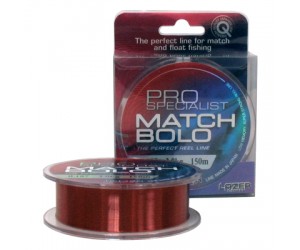 Мачово влакно Lazer Pro Specialist Match-Bolo 150 м медно червено