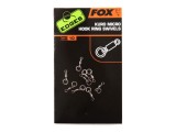 Микро вирбели за куки FOX Edges Kuro Micro Hook Ring Swivels 10 бр