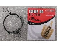 Монтаж за шарански риболов с фидер хранилка FILEX FEEDER RIG 2