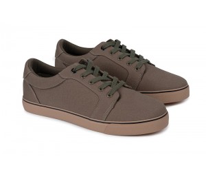 Обувки Fox Khaki Canvas Shoes нисък профил за ежедневно носене Plus