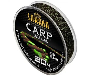 Осем нишково влакно Sakana Tactical 8X за шаранджийски монтажи | ORCA BG