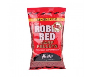 Пелети Dynamite Baits Robin Red 2–20мм за шаран с дупка и без