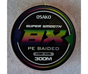 Плетено влакно OSAKO Color Super Smooth 8X 300 м 5 цвята PE