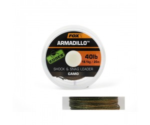 Плетено влакно за повод Fox Edges Camo Armadillo 20 м здраво