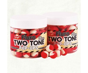 Плуващи топчета DB Boilie Pop Up Two Tone Strawberry Coconut 15мм