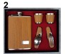 Подаръчен комплект манерка и чаши за алкохол ORCA Gift Set