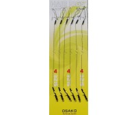 Повод за монтаж на косъм за шаран OSAKO HAIR RIGS пакет 6 бр