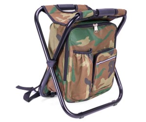 Раница със сгъваемо столче CAMOUFLAGE Fishing Hunting модел