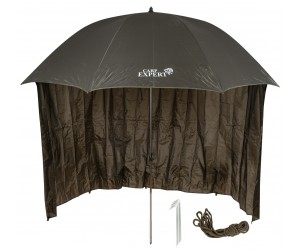 Шаранджийски чадър Carp Expert 2.50м с тента за двама