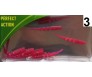 Силиконови червеи Osako Larva 4 см за риболов – комплект 10 броя