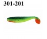 Силикони за риболов FORMAX SPEEDY SHAD 5 бр за щука, сом и костур
