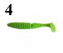 Силикони Thunder Shad Formax 8 см оребрено тяло и плоска опашка хищник