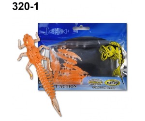 Силиконова личинка OSAKO FANATIC DRAGONFLY LARVA 4 см 10 бр