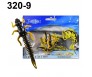 Силиконова личинка OSAKO FANATIC DRAGONFLY LARVA 4 см 10 бр