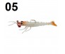 Силиконова скарида за морски джиг Ecotackle Melagues Shrimp+Jighead