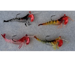 Силиконова скарида за морски джиг Osako Shrimp с джиг глава