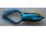 Силиконова жаба DANCER BLUE за риболов на щука 5.5см 12г повърхностна