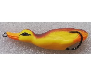 Силиконово пате DUCK 15см 18гр за щука и сом ORCA BG примамка