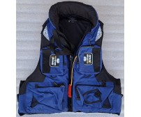 Спасителна жилетка с яка и джобове Multifunctional Pro Tackle