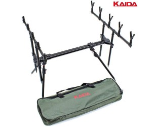 Стойка за шаранджийски риболов ROD POD KAIDA 5 за 5 въдици