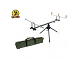 Стойка за въдици Rod Pod EXC MAX3 – алуминиева за 3 въдици