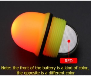 Светещ индикатор OSAKO LIGHT с резба за нощен риболов CR2032 LED