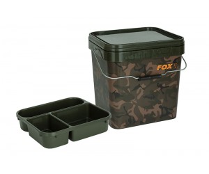 Тарелка за кофа Fox Cuvette Tray Green – 3 отделения за принадлежности