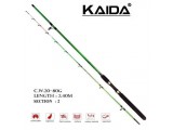 Въдица KAIDA Inspire 20-80 гр – спининг и тролинг с EVA дръжка