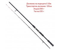 Въдица за тролинг Kaida Record Boat 2.10 м – акция 200 гр